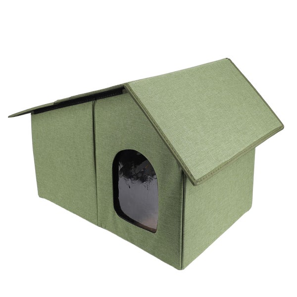 outdoor feral cat house water resistant outdoor cat house Outdoor Cat House Carousel 1