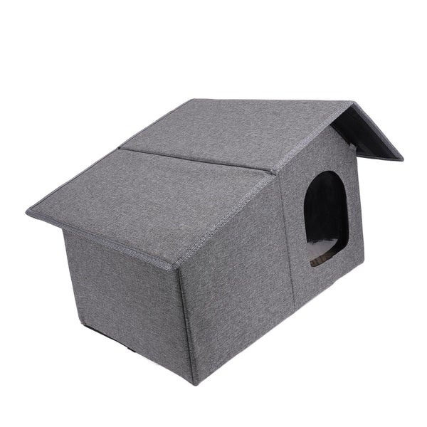 outside cat shelter water resistant outdoor cat house Outdoor Cat House Water Carousel 1