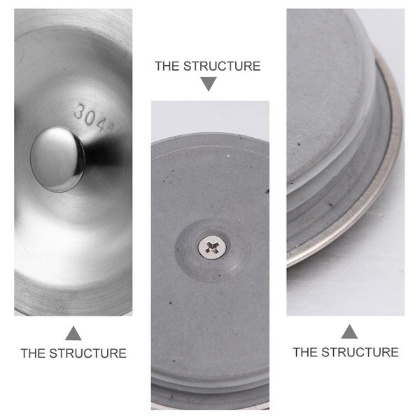 Bath Tub Drain Plug Replace Sink Stopper Flat Suction Sink Stopper Kitchen Sink Carousel 2