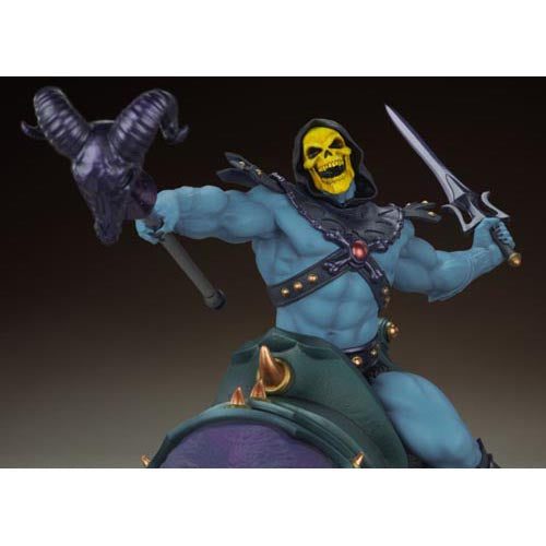 Masters of the Universe Skeletor & Panthor Dlx 1:6 Maquette Carousel 2