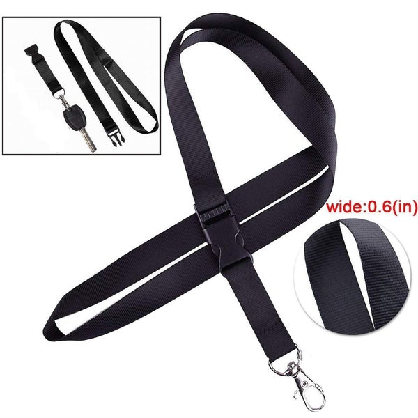 Office Neck Lanyards Detachable Buckle Enhanced Model Hook Breakaway Strap Carousel 2