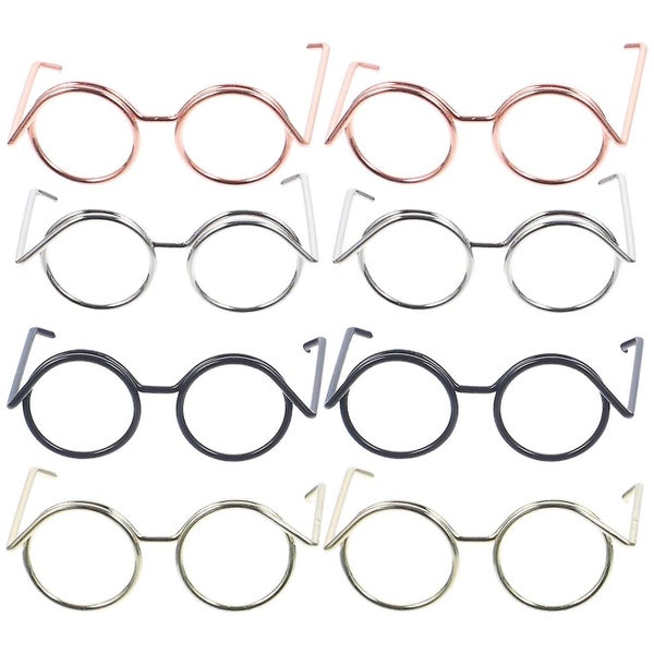 20pcs Doll Glasses Mini Eyeglasses Doll Dress Up Glasses Doll Clothing Accessor Carousel 1