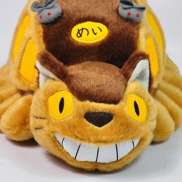 Hayao Miyazaki Animation Bus Totoro Dolls Stuffed Toys Sofa Pillow Totoro Tram Carousel 2