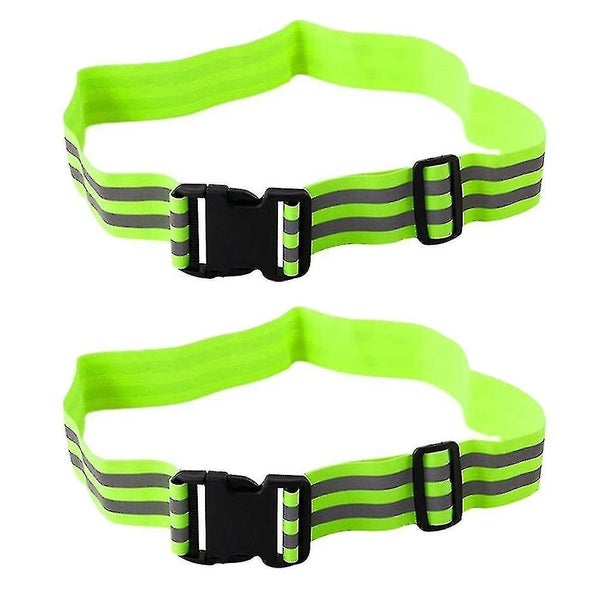 2 Pcs Reflective Running Gear Safety Reflective Glow Belt Running Reflective Carousel 1