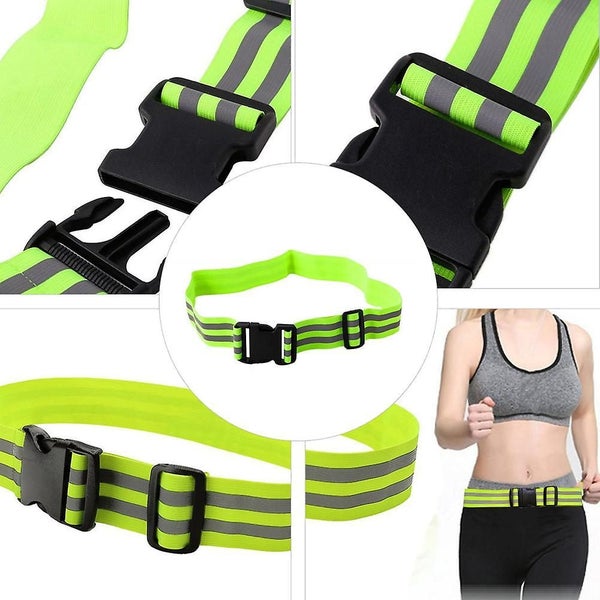 2 Pcs Reflective Running Gear Safety Reflective Glow Belt Running Reflective Carousel 3