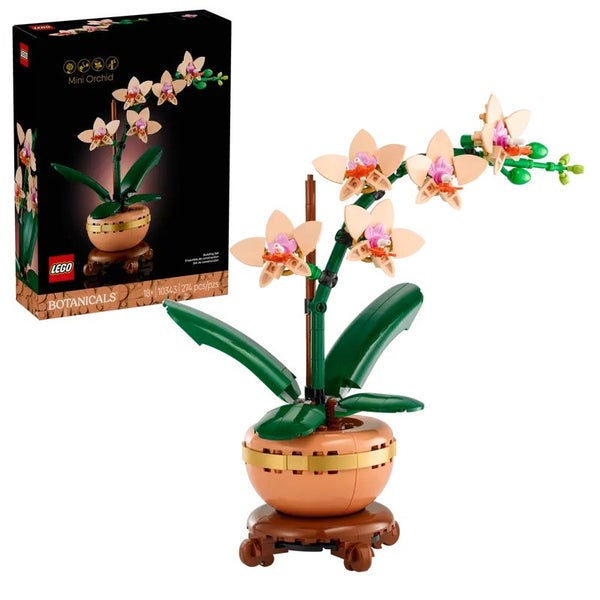 Lego Flowers Mini Orchid 10343 Carousel 1
