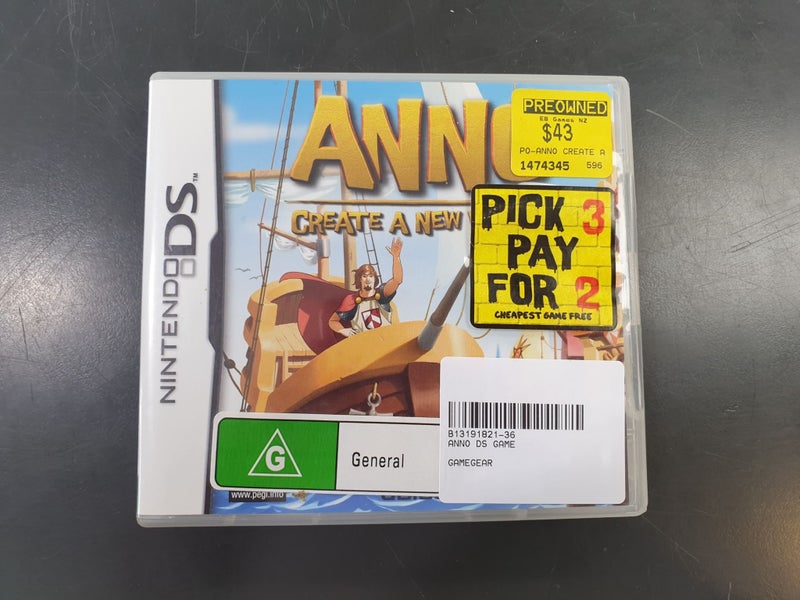 Nintendo DS Game - Anno - B13191821-36 Carousel 1