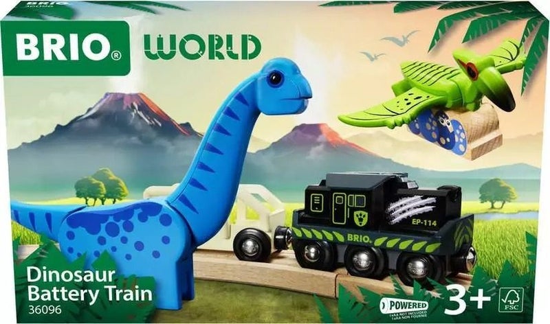 BRIO World - Dinosaur Battery Train Carousel 1