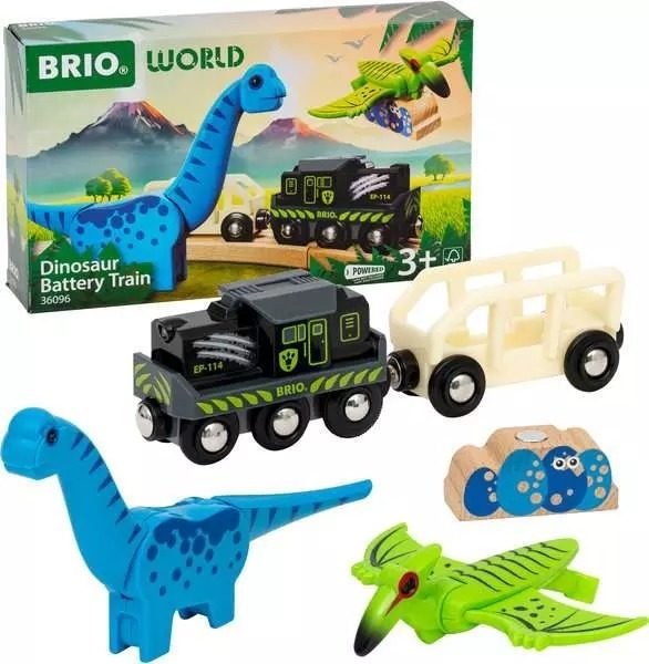 BRIO World - Dinosaur Battery Train Carousel 2