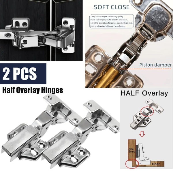Cabinet Hinge Soft Close Half Overlay Hinges *Local STOCK NOW* Carousel 2