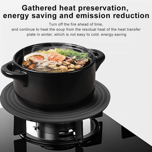 Heat Diffuser Plate Aluminum Alloy Food Defrosting Tray Kitchen Flame Guard Si Carousel 9