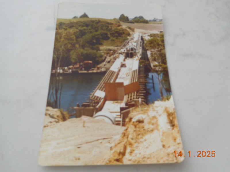 Pukete Walk Bridge construction photo 1970's price REDuced further Carousel 1
