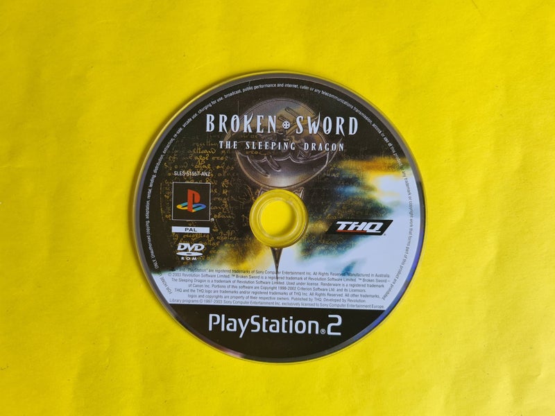 Broken Sword - The Sleeping Dragon (PS2) Carousel 1