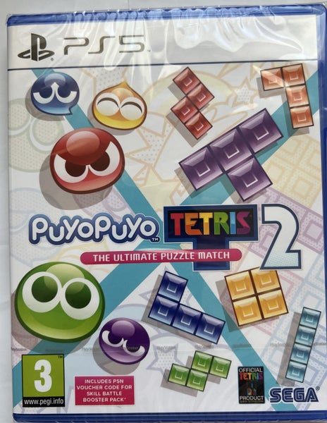 PUYOPUYO TETRIS 2 THE ULTIMATE PUZZLE MATCH PS5 GAME (BRAND NEW SEALED) Carousel 1