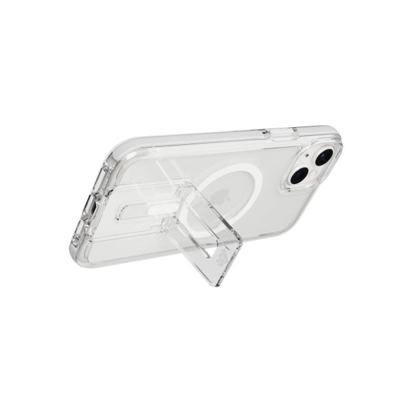 Tech21 Evo Crystal Kick - Apple iPhone 15 Plus Case MagSafe Compatible - White Carousel 5