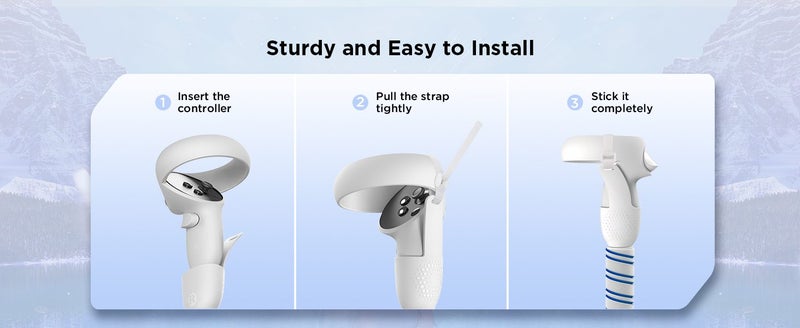 Handle Attachments Compatible with Oculus Quest 2 Controller Accessories Carousel 2