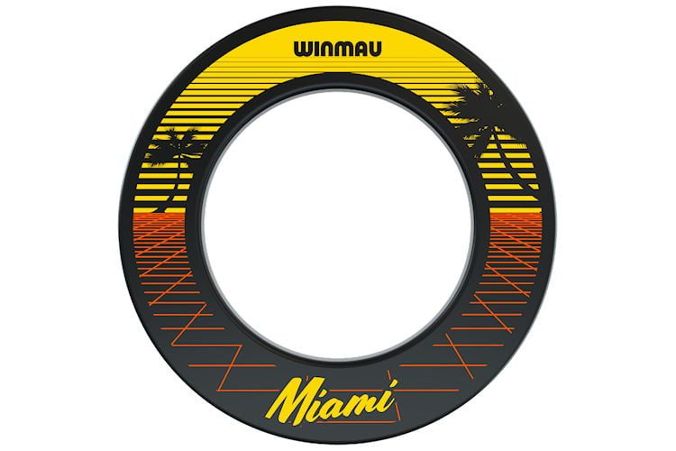 Formula Sports Micro Band 3 Dart Board and Winmau Miami Dartboard Surround Set Carousel 4