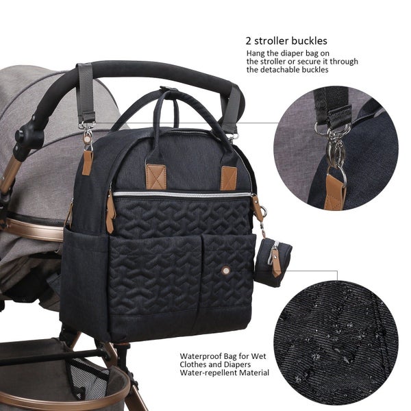 Nappy Bag, Nappy Backpack TC068 | TOUCHANDCATCH NZ Carousel 2