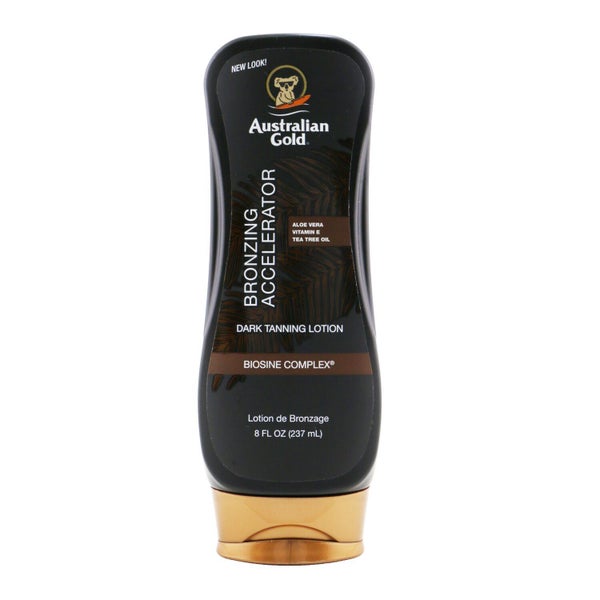 AUSTRALIAN GOLD - Dark Tanning Accelerator Lotion With Bronzers 237ml/8oz Carousel 1