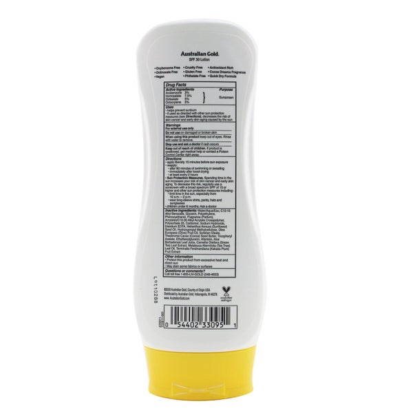 AUSTRALIAN GOLD - Lotion Sunscreen SPF 30 (Ultimate Hydration) 237ml/8oz Carousel 3
