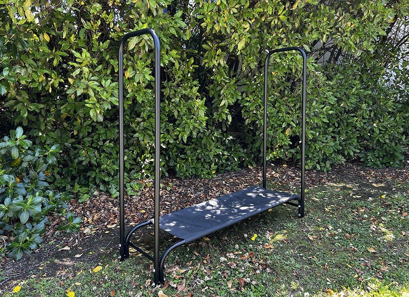 Firewood Rack Log Holder with Cover Carousel 2