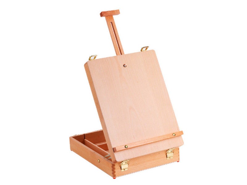 Wooden Tabletop Easel Drawing Board Sketch Box Easel Portable Art Drawing Easel Carousel 10