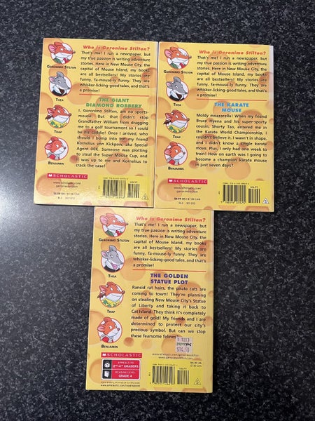 Geronimo Stilton #40, 44 & 55 Carousel 2