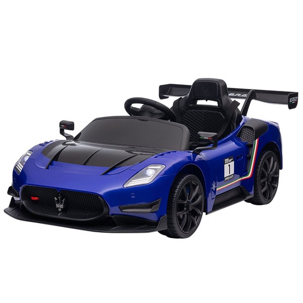 Maserati MC20 GT2 Licensed Electric Kids Ride On Race Car - Blue Carousel 1