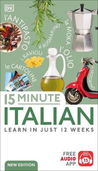 15 Minute Italian by DK - Paperback Carousel 1