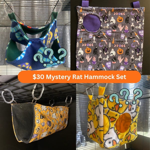 Mystery Rat Hammock Set - Valued at $40! Carousel 1