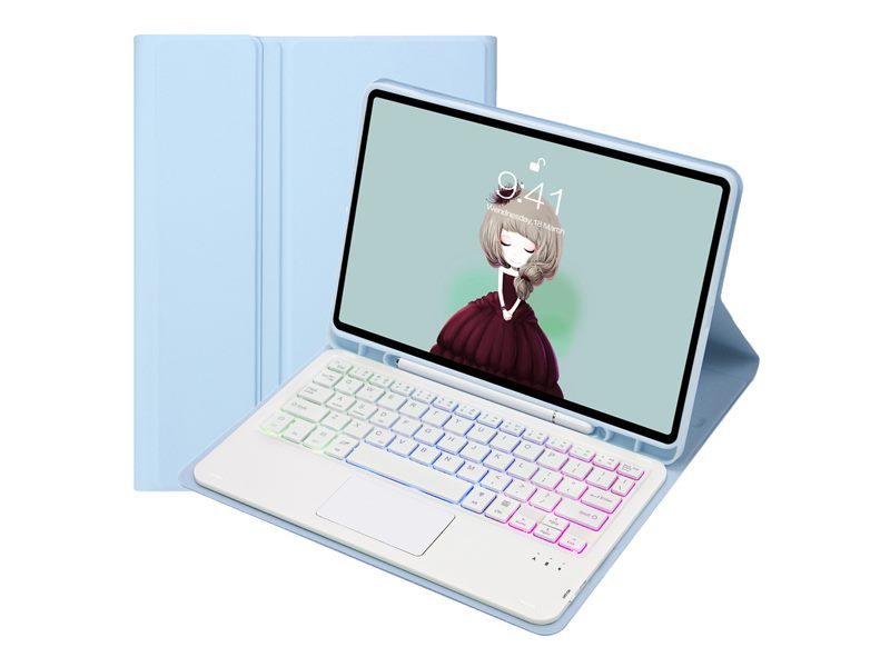 Keyboard Case for Samsung Galaxy Tab S6 Lite 10.4" 2024/2022/2020 with Trackpad Carousel 1