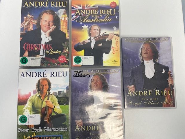 Bulk Andre Rieu DVD's Carousel 1