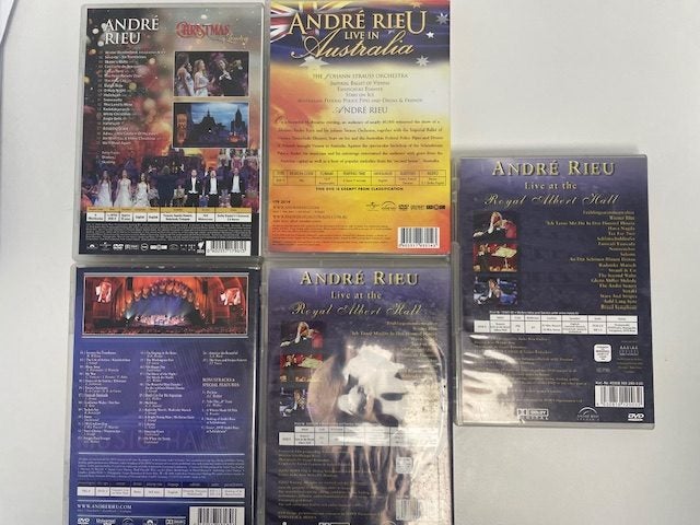 Bulk Andre Rieu DVD's Carousel 2