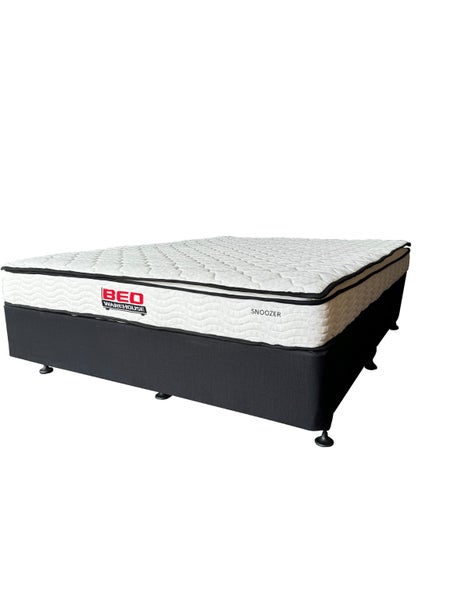 BED WAREHOUSE SNOOZER QUEEN MATTRESS + BASE629306938021141125