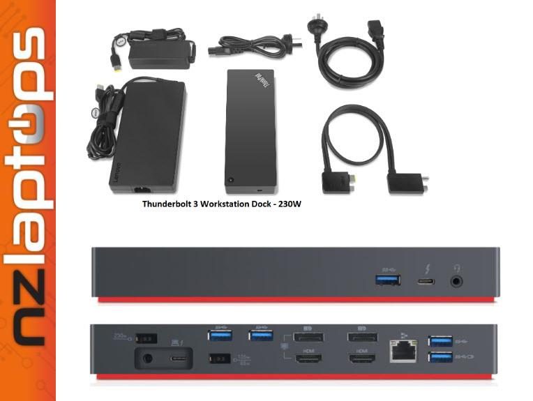 Lenovo Thunderbolt 3 Dock Gen 2 + 230W Adapter Carousel 1