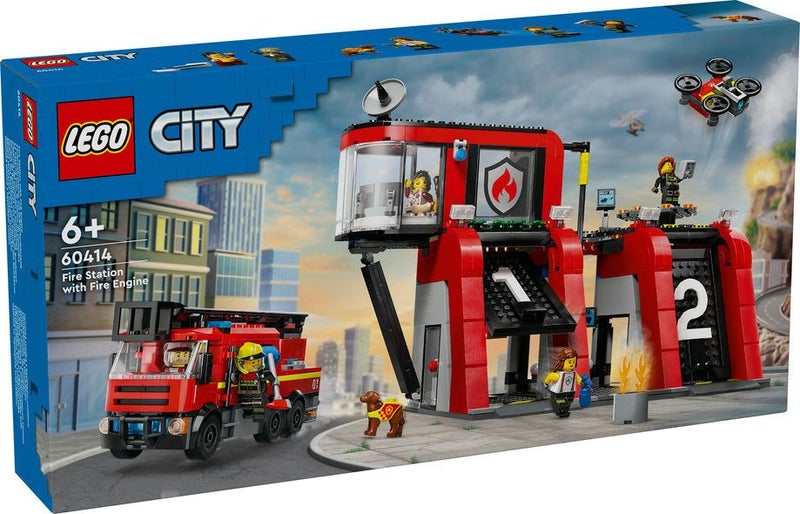 LEGO City - Fire Station with Fire Truck Carousel 1
