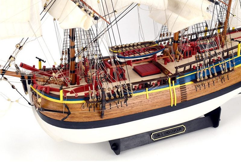 Artesania 1:65 22520 HMS Endeavour Wooden Model Ship Kit (New Version) Carousel 2