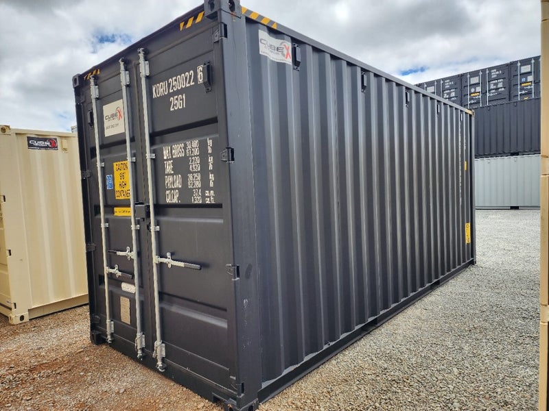 20ft High Cube Black shipping container - (Cromwell) Carousel 1