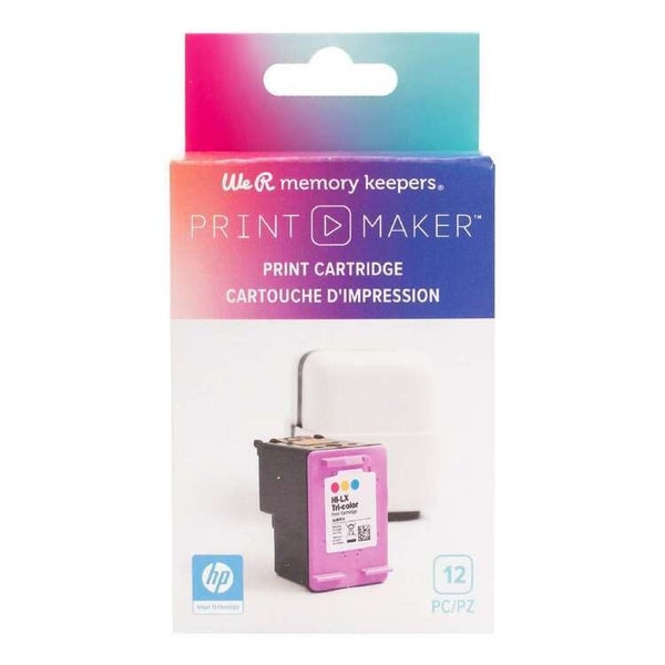 We R Memory Keepers Printmaker Replacement Ink & Wipes Multicoloured Carousel 1