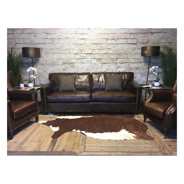 Rembrandt Madison 3 Seater Vintage Cigar AF2104 Carousel 2