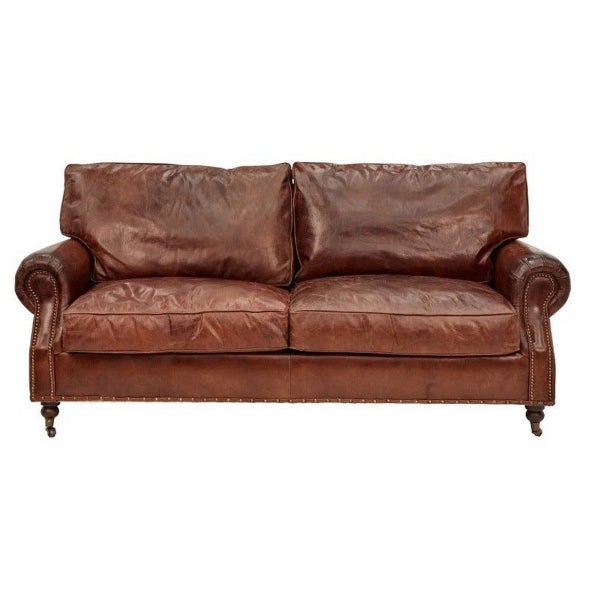 Rembrandt Kensington 3 Seater Vintage Cigar AF2029 Carousel 1
