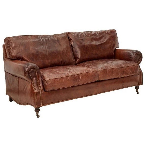 Rembrandt Kensington 3 Seater Vintage Cigar AF2029 Carousel 2