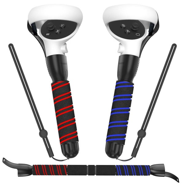 Handle Attachments Compatible with Oculus Quest 2 Controller Accessories Carousel 1