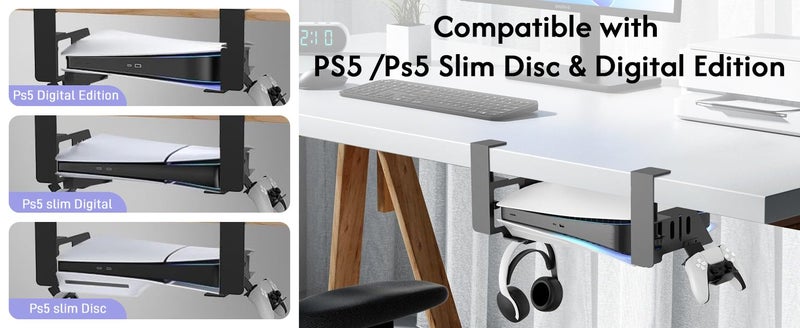 Metal PS5 Stand Horizontal Carousel 2