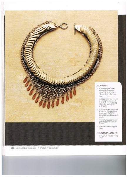 Advanced Chain Maille Jewellery making work book Carousel 2