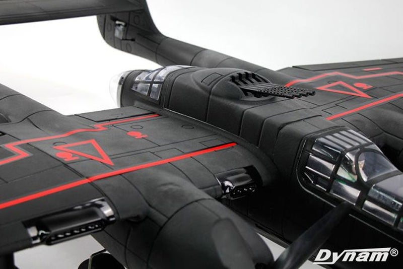 DYNAM P-61 BLACK WIDOW TWIN 1500MM ( PNP / RTF Option ) Carousel 8