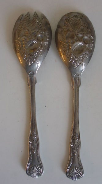 Vintage Antique Style Berry Spoons Carousel 2