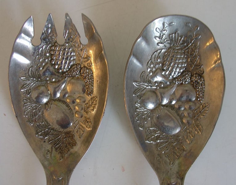 Vintage Antique Style Berry Spoons Carousel 3