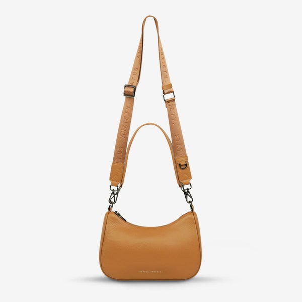 Status Anxiety Look Both Ways Bag - Tan Carousel 1