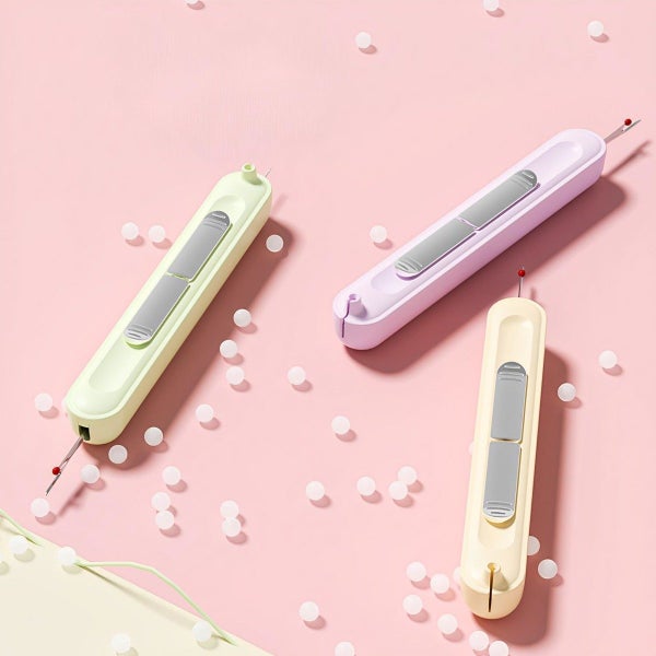 2 in 1 Automatic Needle Threaders Seam Ripper,Quilting Supplies Sewing Kit Carousel 9